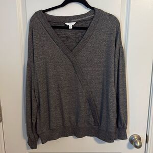 Gray sweater